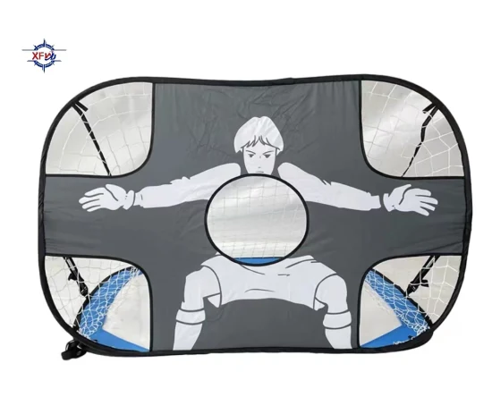 Sport 2 in 1 Porta da calcio pop-up Attrezzatura da allenamento portatile per calcio